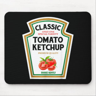 Rote Chup DIY Halloween-Kostüm passende Gruppe Mousepad