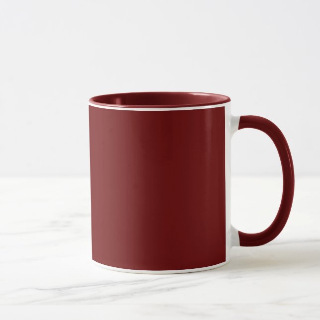 Rote Combo-Tasse Tasse (Rechts)
