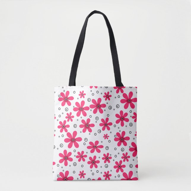 Rote Daisy-Blume im Retro-Hintergrund Sommer (Vorderseite)
