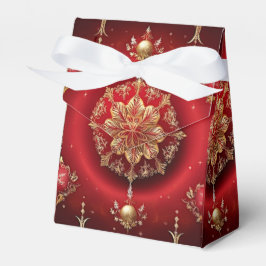 Rote Dekorative Ornamente Geschenkboxen Geschenkschachtel