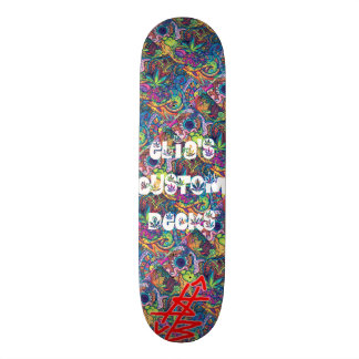 rote des Sb trippy/weiße Logoplattform Skateboard