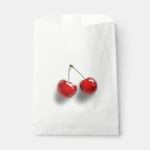 Rote Dessertglasierte Kirschen Geschenktütchen