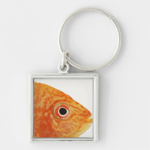 Rote Diakonfische Schlüsselanhänger