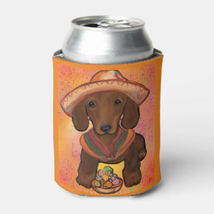 Rote Doxie Dosenkühler