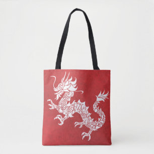 rote Drache-Tasche
