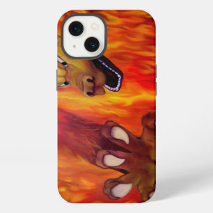 Rote Drachenklaue iPhone 13 Hülle