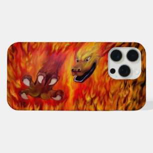 Rote Drachenklaue iPhone 15 Pro Max Hülle