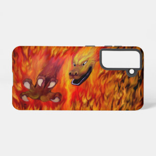 Rote Drachenklaue Samsung Galaxy Hülle
