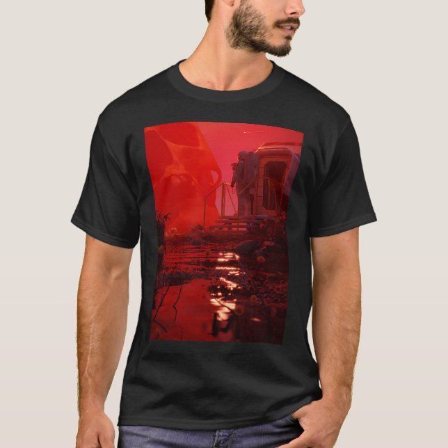 Rote Dunst T-Shirt (Vorderseite)