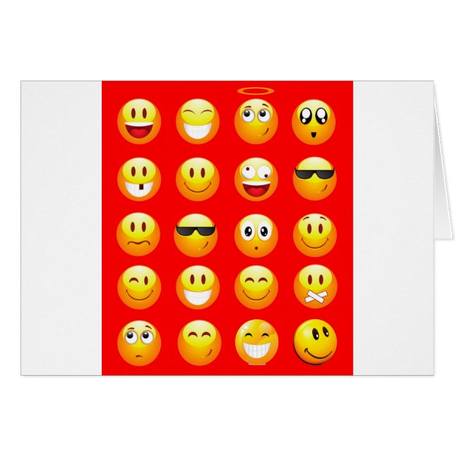 rote Emojis (Vorderseite (Horizontal))