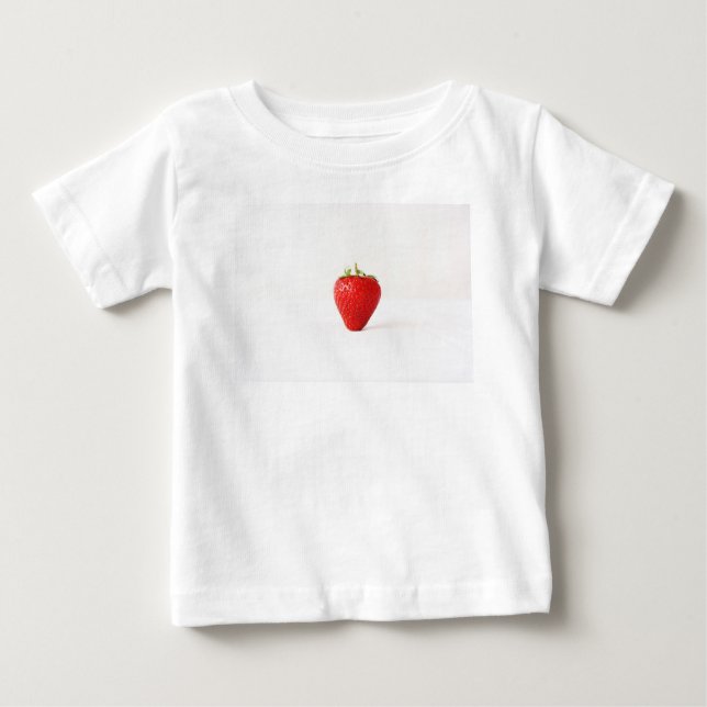 Rote Erdbeere eiskalt Baby T-shirt (Vorderseite)
