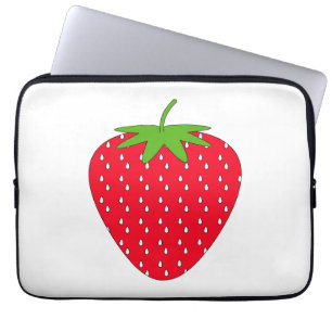 Rote Erdbeere Laptopschutzhülle