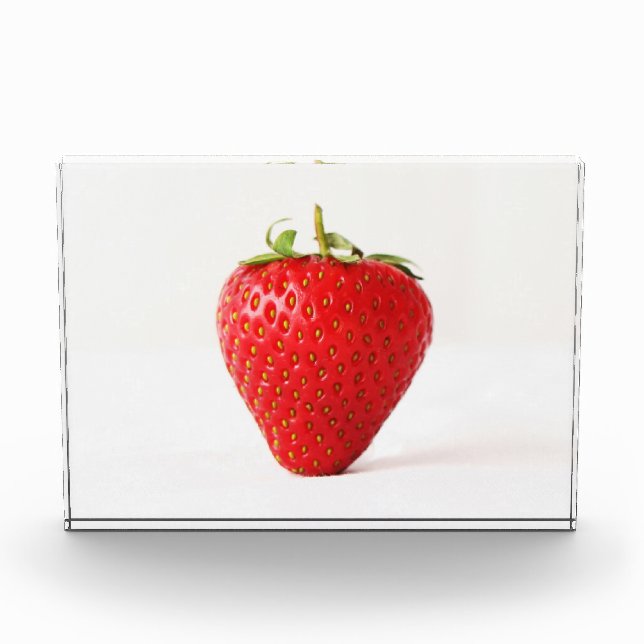 Rote Erdbeere pbcnm Fotoblock (Vorderseite)