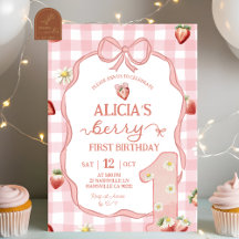 Rote Erdbeeren-Daisy-Coquette-Beere 1. Geburtstag
