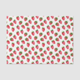 Rote Erdbeeren (Design 43 Red Series) Seidenpapier