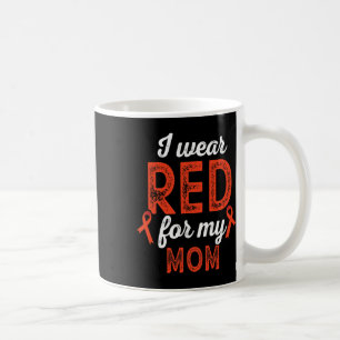 Rote Erkrankung für die Mama - Mama des Herzkriegs Kaffeetasse