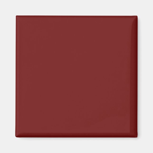 Rote Farbe 6F100F blühen mit der Option Name hinzu Magnet (Vorne)