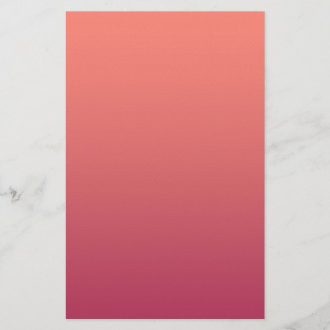 Rote Farbe Briefpapier (Vorderseite)