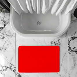 Rote Farbe | Classic | elegant | Trendy Badematte