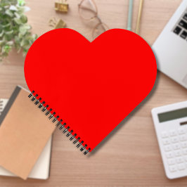 Rote Farbe | Classic | elegant | Trendy Notizbuch