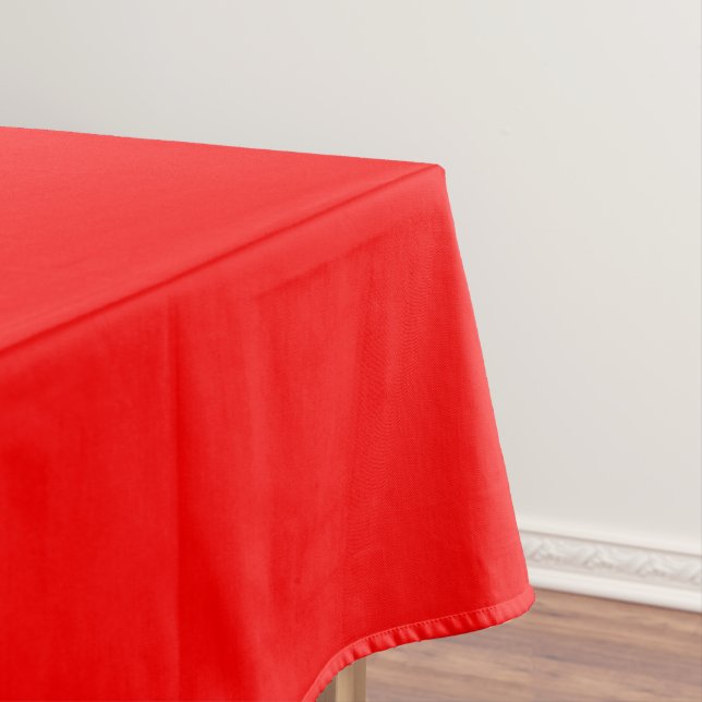 Rote Farbe | Classic | elegant | Trendy Tischdecke (Beispiel)