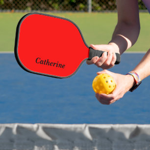 Rote Farbe Klassisches Personalisiert Pickleball Schläger