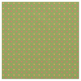 Rote Felsblöcke Snazzy Polka Dots Fabric Stoff