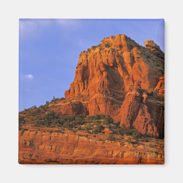 Rote Felsen am Sterling Canyon in Sedona Arizona Magnet (Vorne)