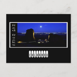 rote Felsen, COLORADO Postkarte