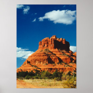Rote Felsen in der Nähe von Sedona - Poster