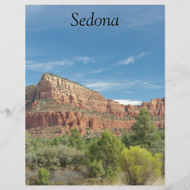 Rote Felsen in Sedona (Vorderseite)