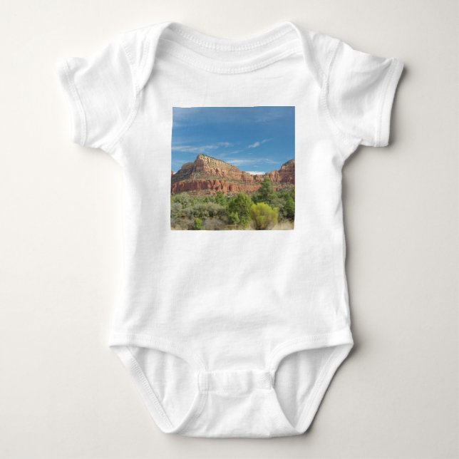 Rote Felsen in Sedona Baby Strampler (Vorderseite)