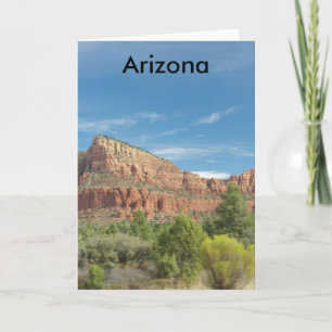 Rote Felsen in Sedona Karte