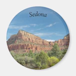 Rote Felsen in Sedona Magnet