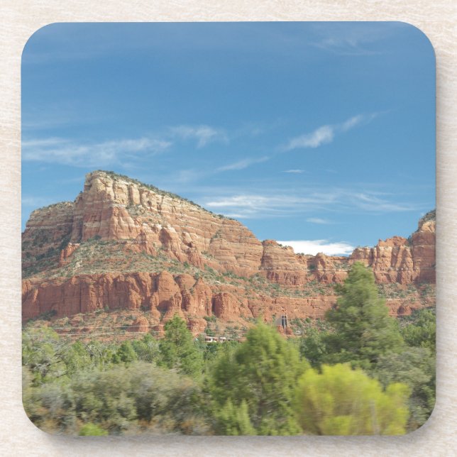 Rote Felsen in Sedona Untersetzer (Vorderseite)