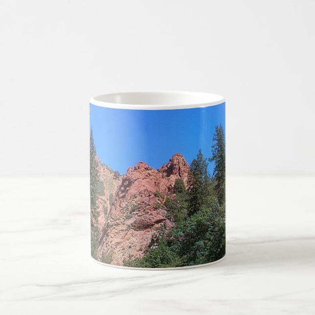 Rote Felsen Kaffeetasse (Mittel)
