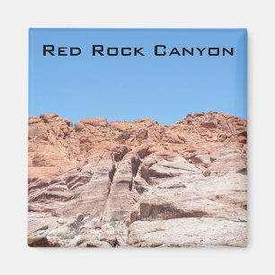 Rote Felsen-Schlucht Magnet