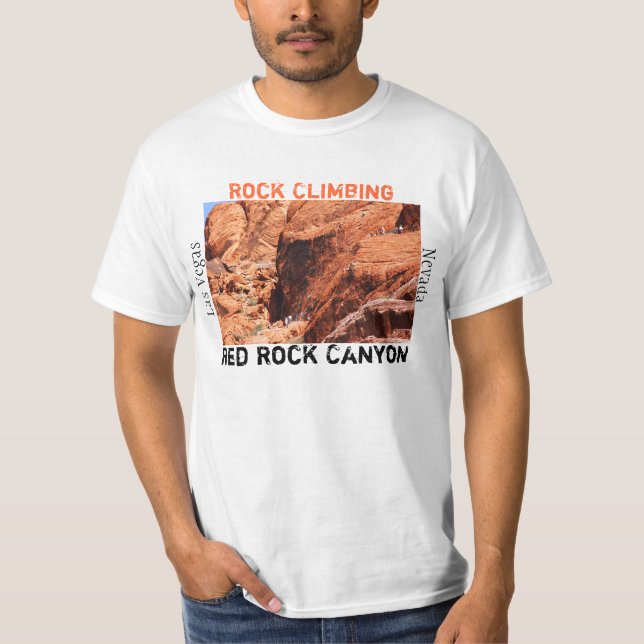 Rote Felsen-Schlucht T-Shirt (Vorderseite)