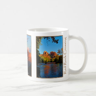 Rote Felsen-Überfahrt in der Sedona Geschenk-Tass Tasse