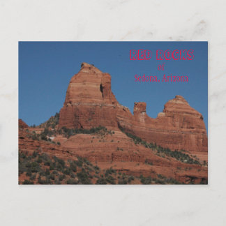 Rote Felsen von Sedona, Arizona Postkarte