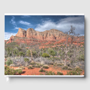Rote Felslandschaft Sedona Arizona Gästebuch