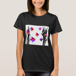 Rote Fische T-Shirt