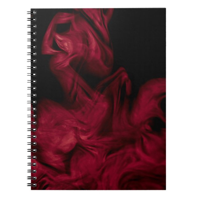 Rote Flamme Notizblock (Vorderseite)