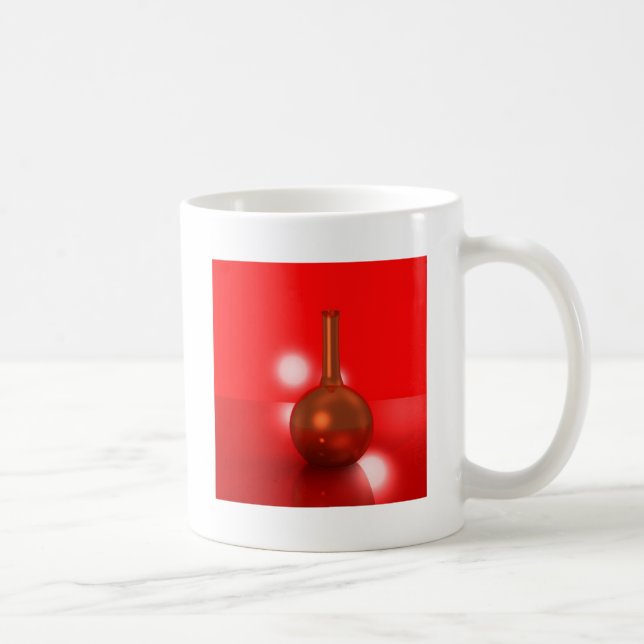rote Flasche Tasse (Rechts)