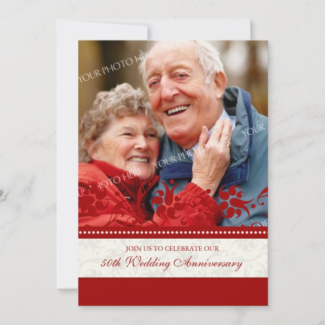Rote Flora Foto 50 Jahre Einladung (Vorderseite)