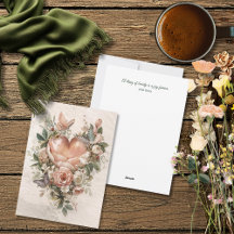 Röte Florales Herz Schmetterlinge und sanfte Botan