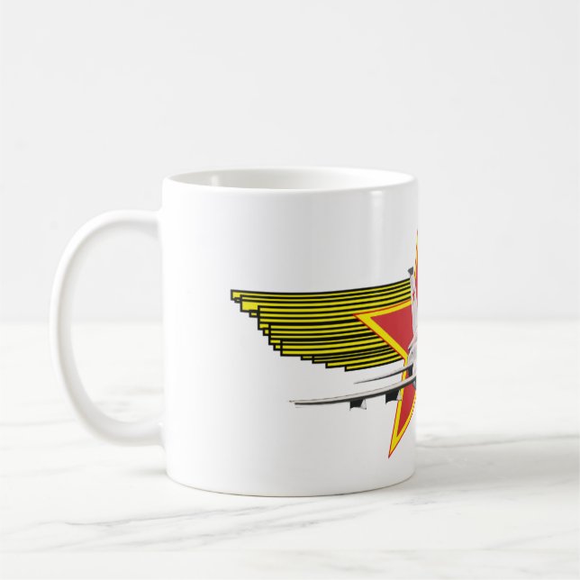 Rote Flügel Kämpfe Tasse (Links)