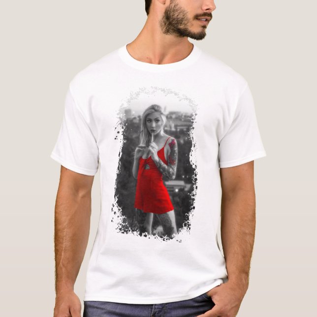 Rote Frau T-Shirt (Vorderseite)