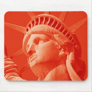 Rote Freiheitsstatue Mousepad