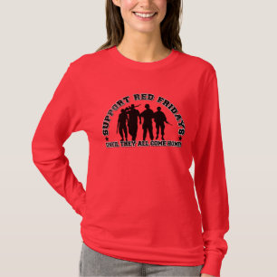 Rote Freitag T-Shirt